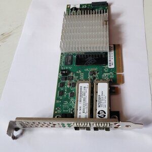 HP NC523SFP 10Gb 2-Port Server Network Adapter 593715-001 ~ Great Used Condition